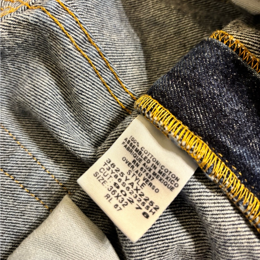 Vintage RL Polo Dark Wash Jeans 36x32 - Picture 7 of 7